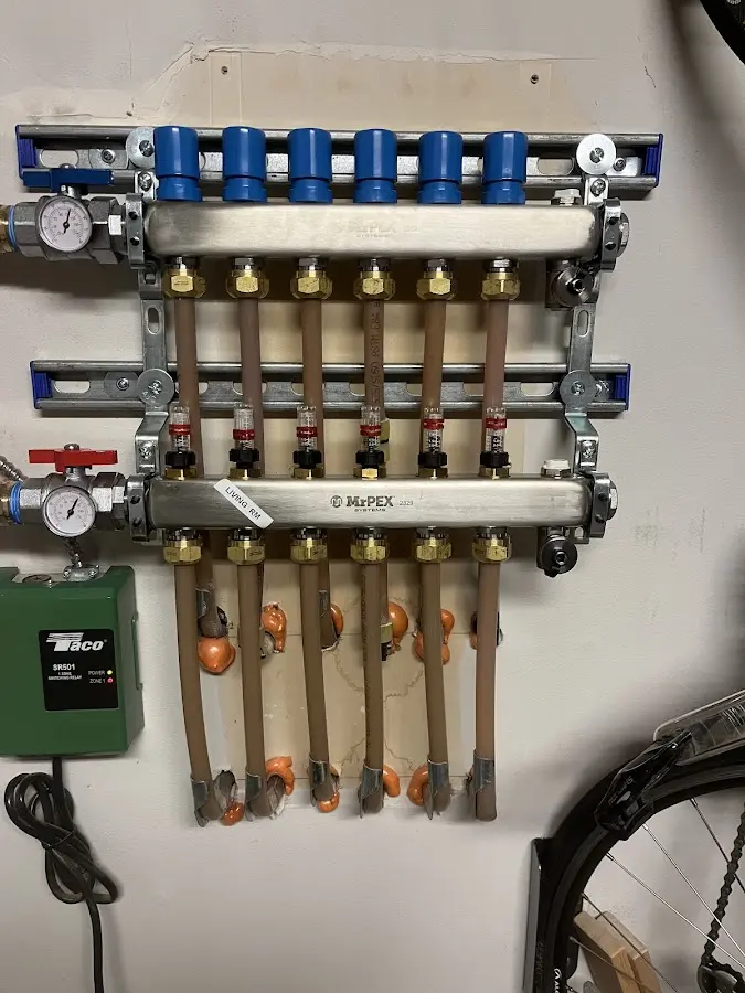 Plumber performing Leak Detection at a residential property in Doraville